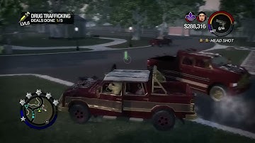 Saints Row 2 Co-op Funny Moments #4 - Drug Trafficking is Such a Troll! (Xbox 360)