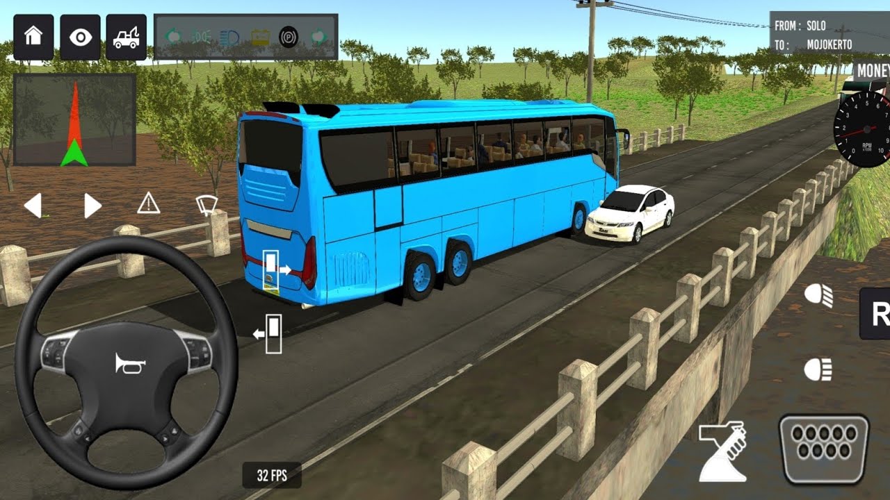 Indonesia Coach bus driving 😍💥 | Euro bus simulator 2026 Android gameplay #game 1 Part 64