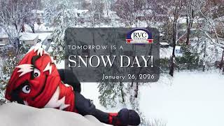 RVC Schools closed Monday January 26 2026