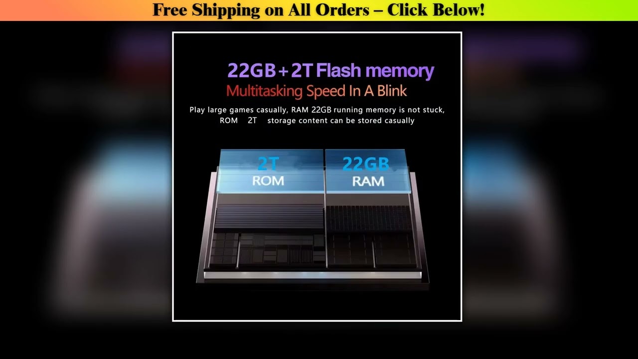 2026 Original Pad 7s pro 22GB+2TB Global Version Android Tablet 11 Inch HD Tablets Tab 20000mah 5G