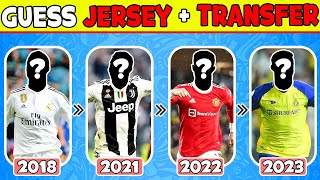 Guess Football Player by Jersey Transfer 👕⚽️ Ronaldo, Messi, Neymar, Haaland screenshot 2