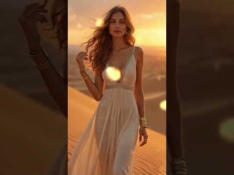 Liora Poise And Tranquility In The Golden Desert 