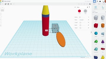 TinkerCad Tutorial: Make a Rocket