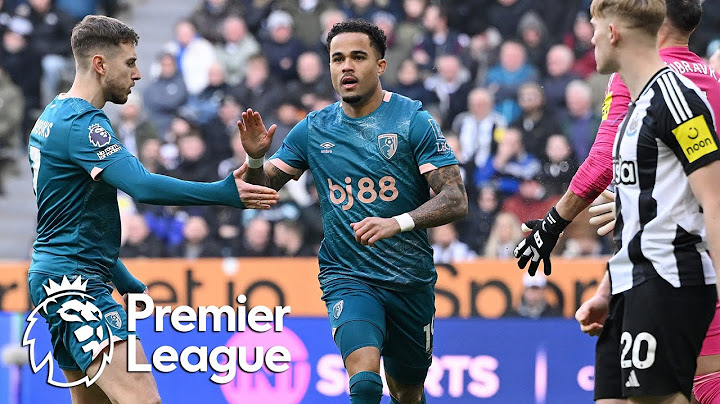 Justin Kluivert strikes Bournemouth 1-0 in front of Newcastle | Premier League | NBC Sports