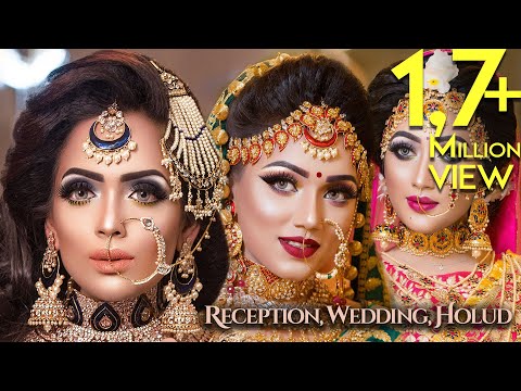 Holud, Wedding & Reception Combo by Zahid Khan Makeover -Tutorial Presented by M H Bipu Photography