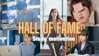 Hall of fame | Kang sol A | kdrama study motivation| shut up study for finals