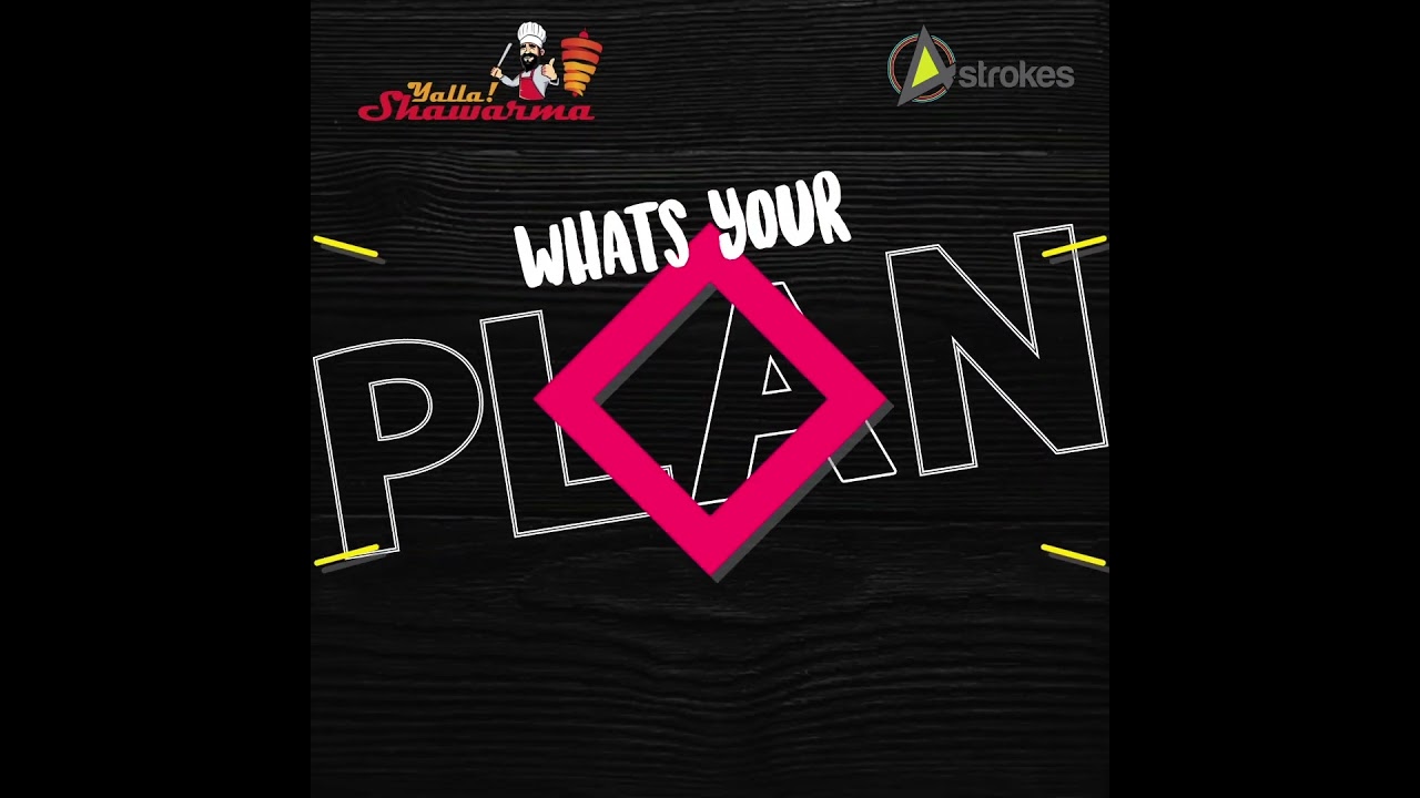 What's Your Plan Today Animation by 4Strokes