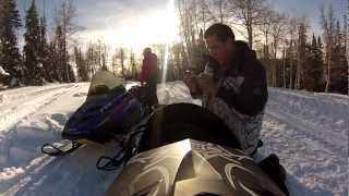 Strawberry Reservoir Snowmobiling Part 4 of 4