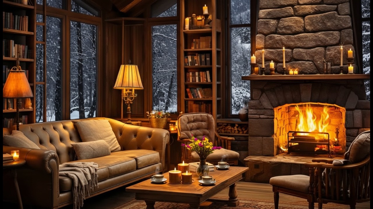 Happy Spring Morning & Relaxing Sweet Jazz Music in Bookstore Cafe Ambience for Work, Study, Relax