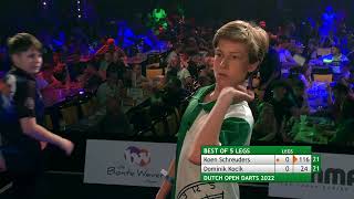 Dutch Open Darts 2022 - Boys under 14 Final screenshot 4