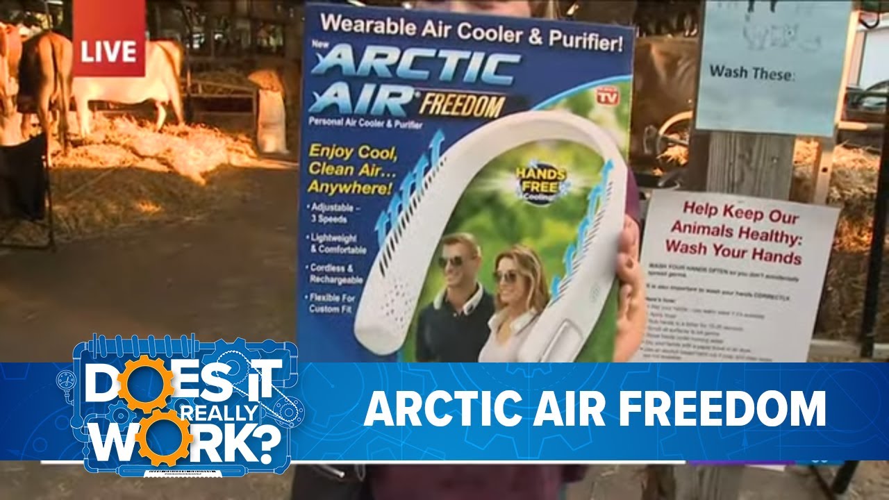 Does It Really Work: Arctic Air Freedom Neck Cooler 