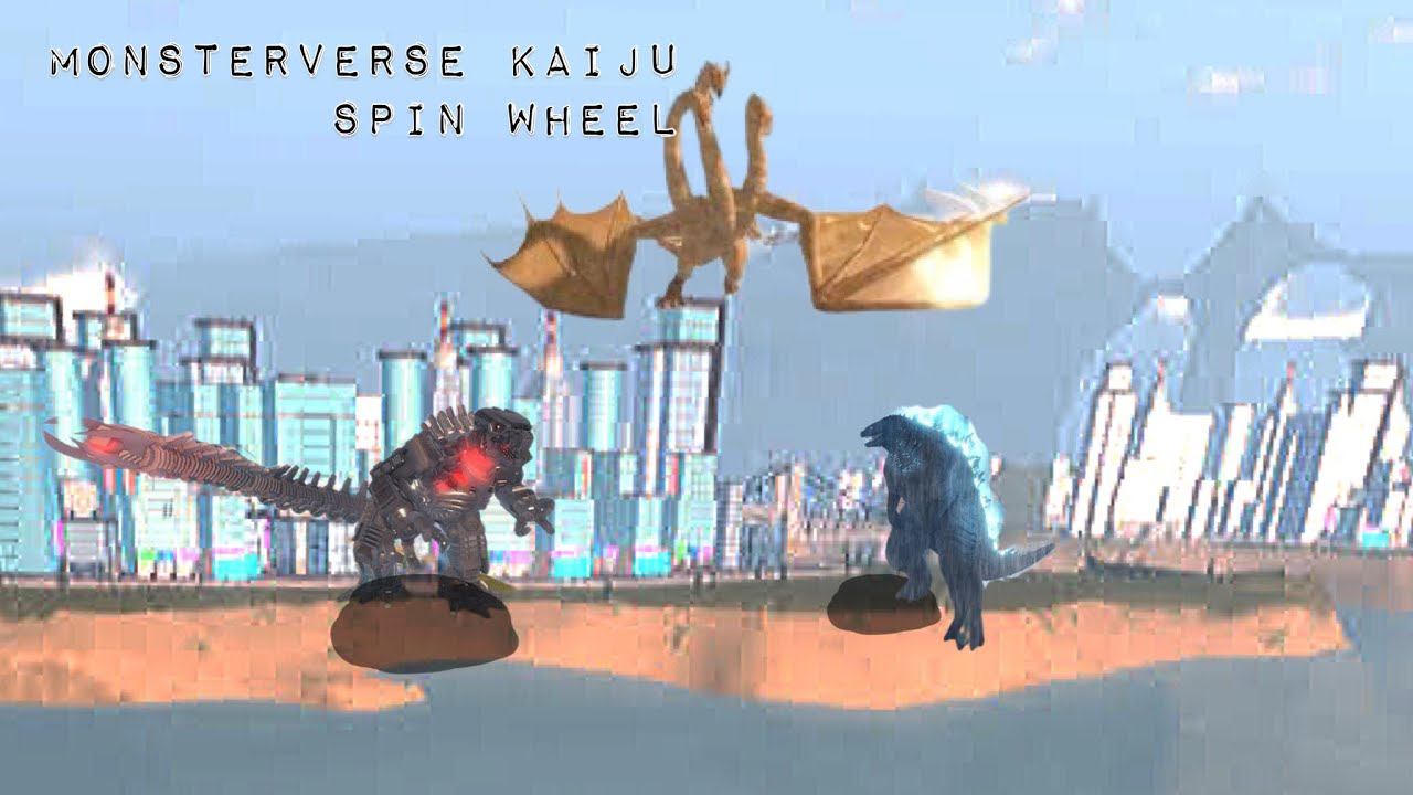 Monster verse kaiju universe spin wheel challenge part 2 YouTube