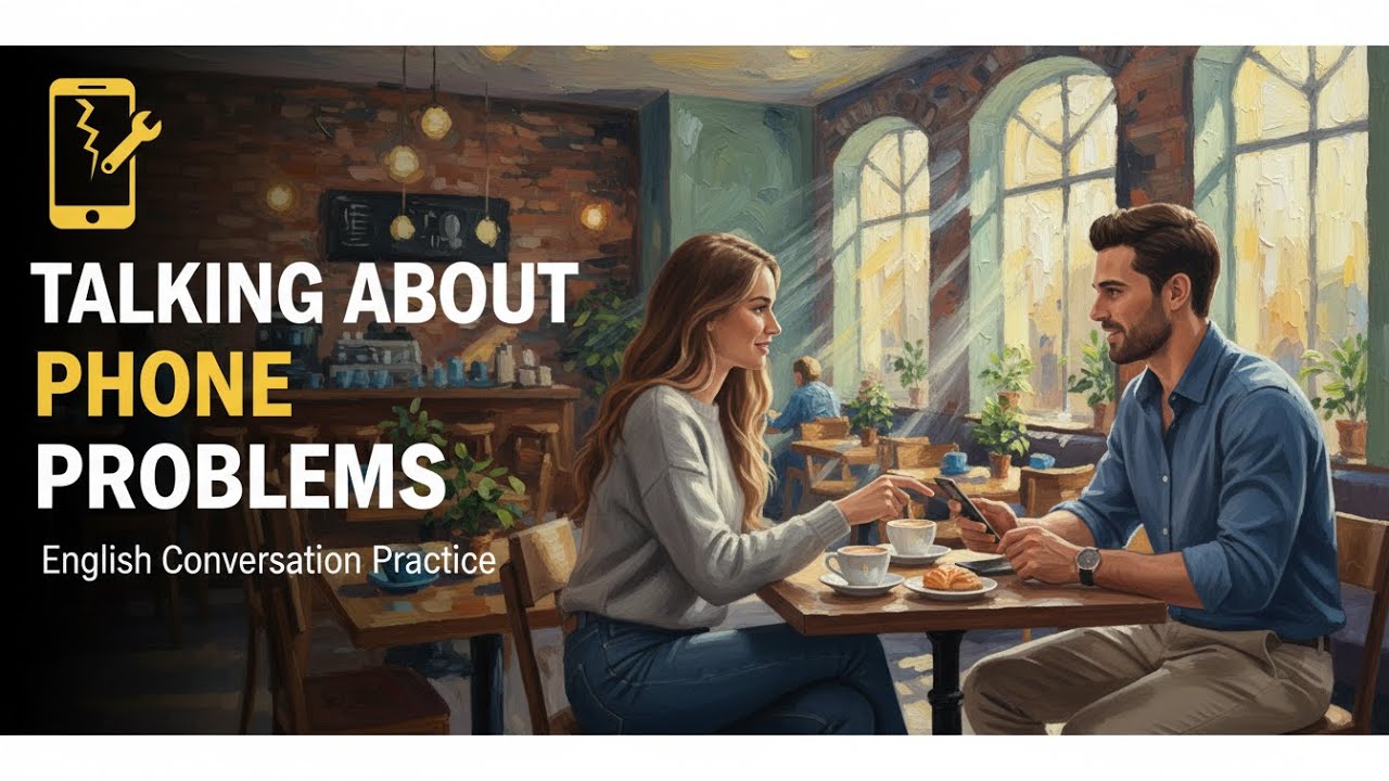 ESL Dialogue: Talking About Phone Problems