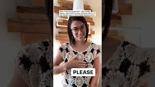 PLEASE | ASL Glossary | The ASL Shop