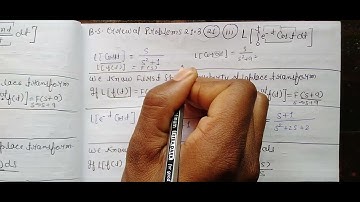 Laplace transform of Integration from 0 to t (e^(-t).cost)dt || B.S Grewal problem:-21.3 Q.:-21(iii)