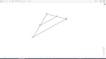 GeoGebra Basics 1: Triangle and Midline