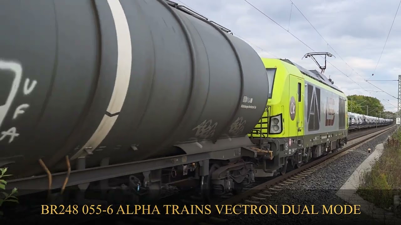 BR188 063-2 CFL CARGO TRAXX MS3 i BR248 055-6 ALPHA TRAINS LEG VECTRON DUAL MODE