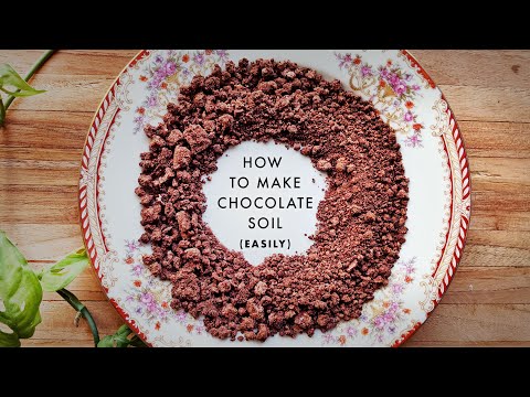 How to make Chocolate Soil - Lisa's Lemony Kitchen