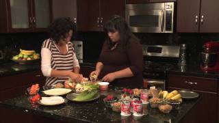 GLOSStv Making Pinwheel Sandwiches