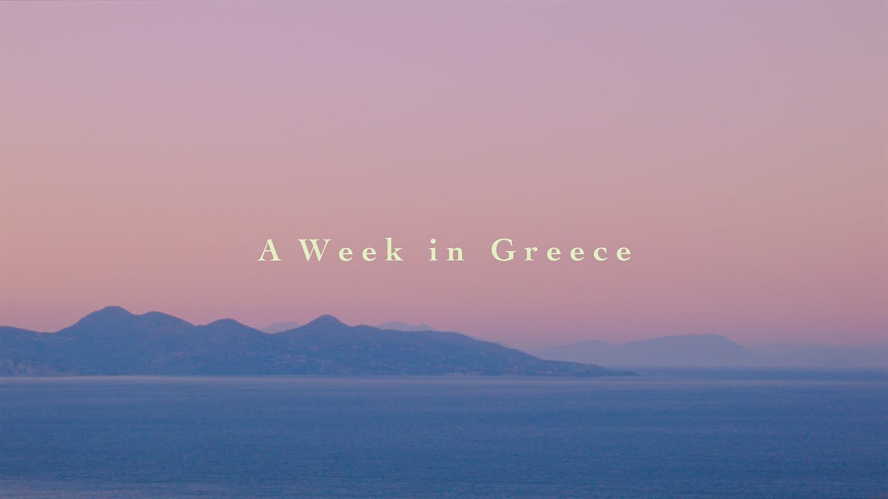 A Week In Greece / BMPCC Original Cinematic Short Film
