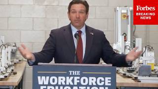 FULL BRIEFING: DeSantis Holds Press Briefing To Celebrate Florida Ranking #1 In Workforce Education