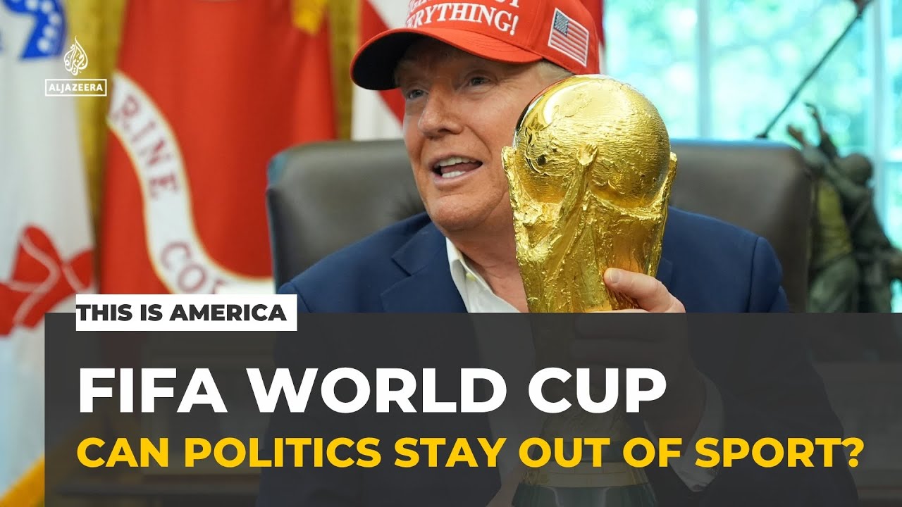 تنطلق بطولة كأس العالم لكرة القدم في أقل من أسبوع، وقد تُلقي الحرب على إيران بظلالها على احتفالات ترامب.
