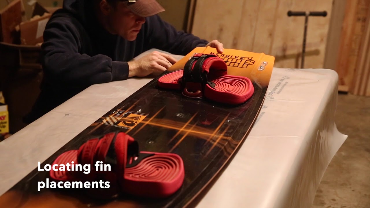 Carbon fiber kiteboard build Part 2: Hardware, Cutout & Urethane Rails