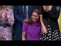 HRH The Princess of Wales arrives on Centre Court | Wimbledon 2024