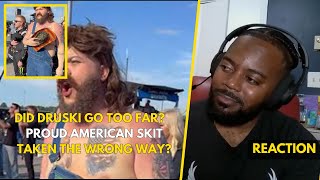 DRUSKI GOES WILD AT NASCAR! | PROUD TO BE AN AMERICAN