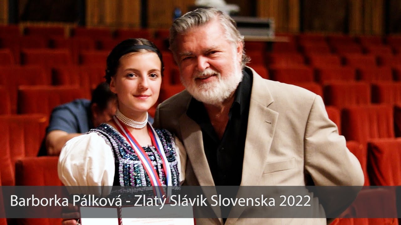 Barborka Pálková - Zlatý Slávik Slovenska 2022