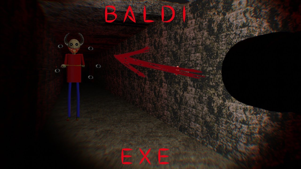 Baldi is Becoming Satanic! │ Baldi's.Exe │ Baldi's Basics Mod - YouTube