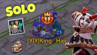 Lords Mobile - KING HAJI account in action! SOLO KVK. 100% army size. Lets destroy everyone