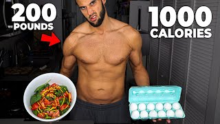 Full day of Eating | 1000 Calories | EXTREME Fat Loss Diet