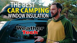 Best Car Camping Window Insulation? WeatherTech Window Covers Review for SUV Camping & Van Life