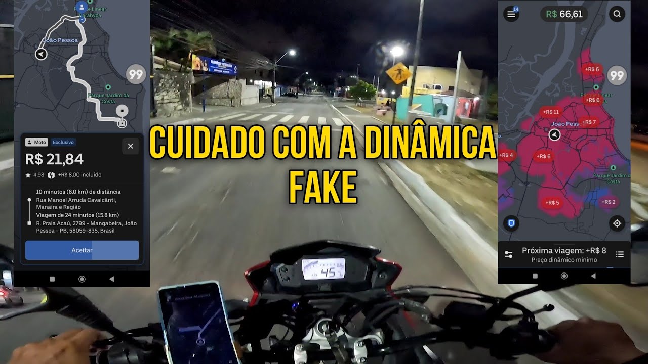 FUI ENGANADO PELA DINÂMICA FAKE DA UBER NA MADRUGADA