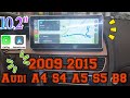 0915 audi a4 s4 a5 s5 102 carplay android auto upgrade step by step how to remove radio monitor