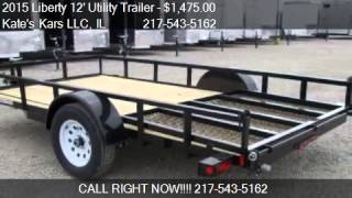 2015 Liberty 12 Utility Trailer 78 wide for sale in Arthur
