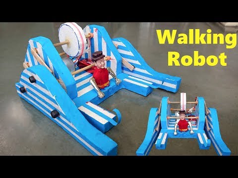 How To Make A Walking Robot At Home