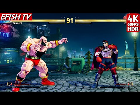 Zangief vs Ed (Hardest AI) - Street Fighter V