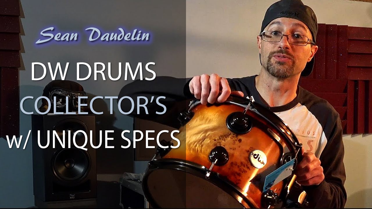 DW Drums Collector's Unboxing with Unique Shell Configuration YouTube