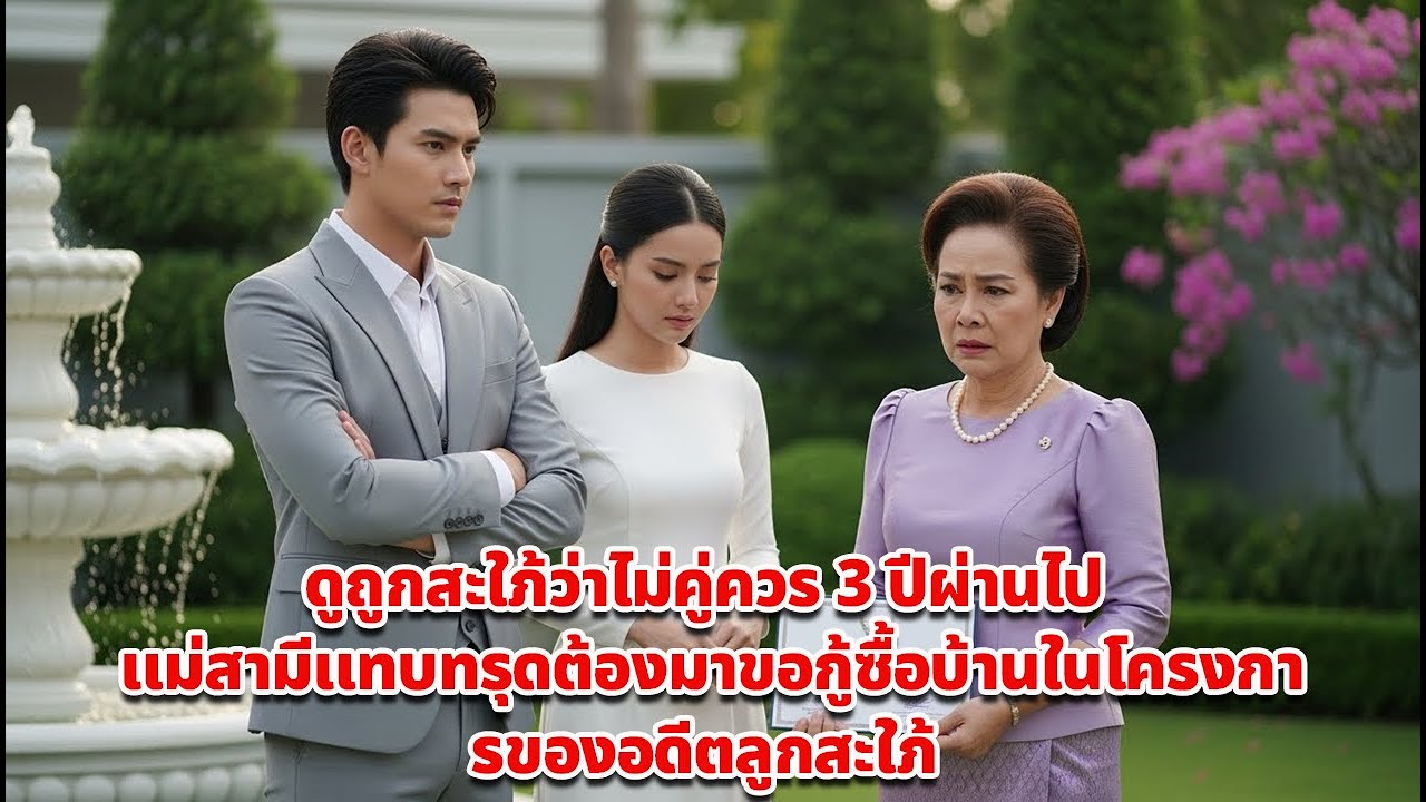 ดูถูกสะใภ้ว่าไม่คู่ควร 3 ปีผ่านไป แม่สามีแทบทรุดต้องมาขอกู้ซื้อบ้านในโครงการของอดีตลูกสะใภ้