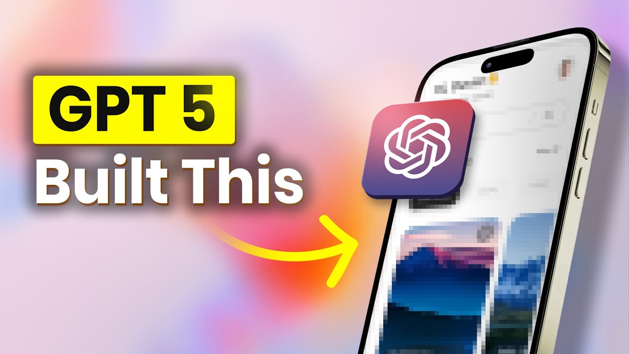 I Built a MOBILE App with GPT-5 (Honest Review)