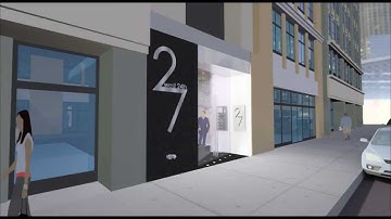 27 W24 Street Lobby Fly-through Animation