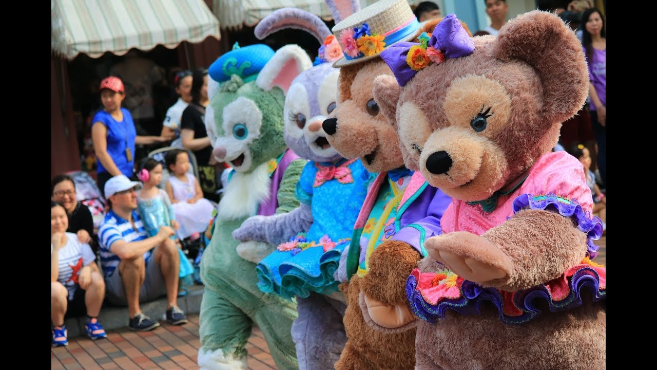 【HKDL2018 Spring】Disney Friends Springtime Processional　│　迪士尼明星嘉年華列車