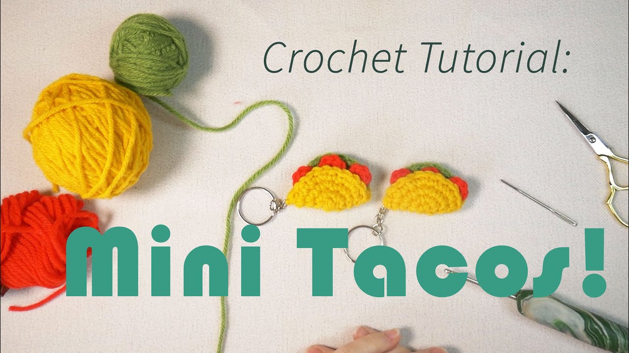 Miniature crochet, props for amigurumi doll - miniature crochet