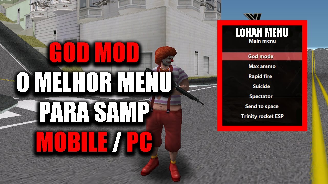 XITANDO NO BPS E NO UNDERGROUND RP COM NOVO MOD MENU SAMP