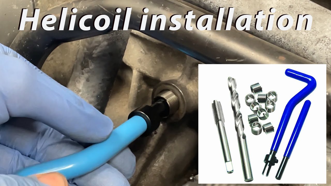 How To Install a HeliCoil Honda Integra Knock Sensor Repair YouTube