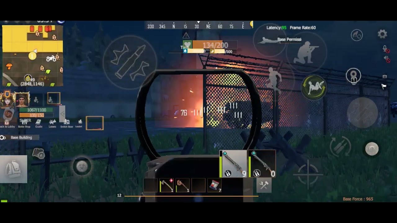 Killing tank in operation base 🤫 I am solo player - YouTube