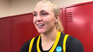 Sydney Affolter reflects on career Oklahoma Loss