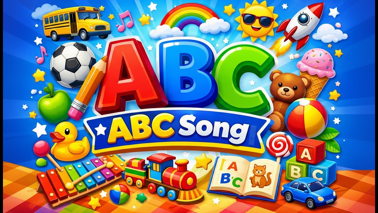 Learn ABC with Fun Objects | ABC Song for Kids | Educational Preschool Songs